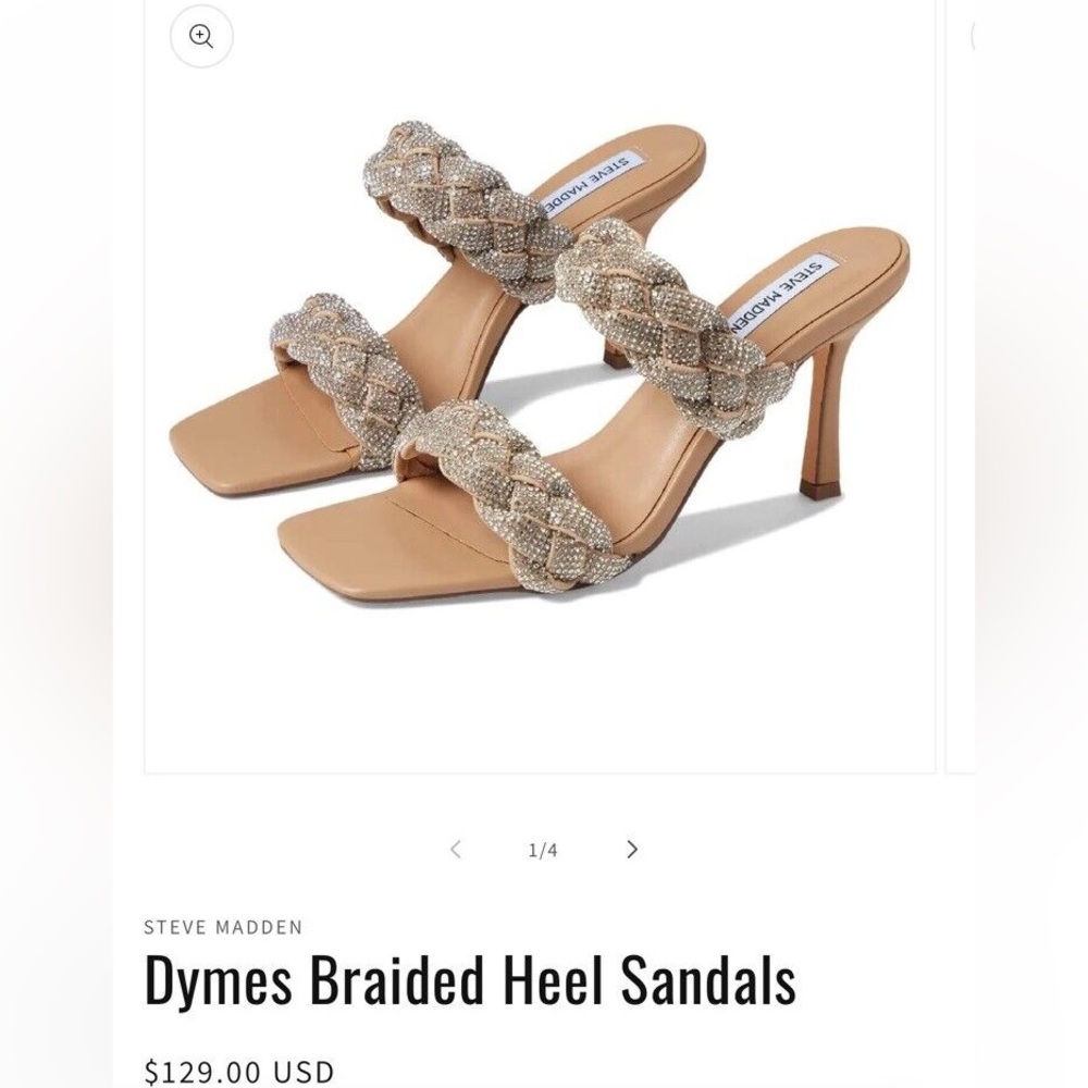 Steve Madden Dymes Heeled Sandals - Picture 16 of 16